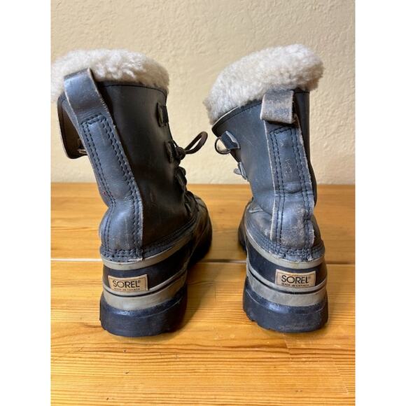 Vintage Sorel Caribou Men’s Size 9 Made in Canada Winter Snow Boots – Wool Liner - Picture 3 of 6